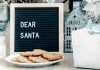 Free Downloadable Colouring Dear Santa Wish Lists