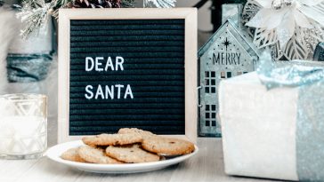 Free Downloadable Colouring Dear Santa Wish Lists