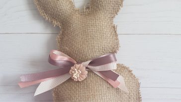 Hessian Bunny Craft