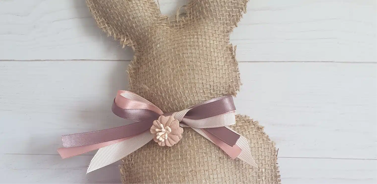 Hessian Bunny Craft