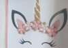 Unicorn Shadow Box with Template