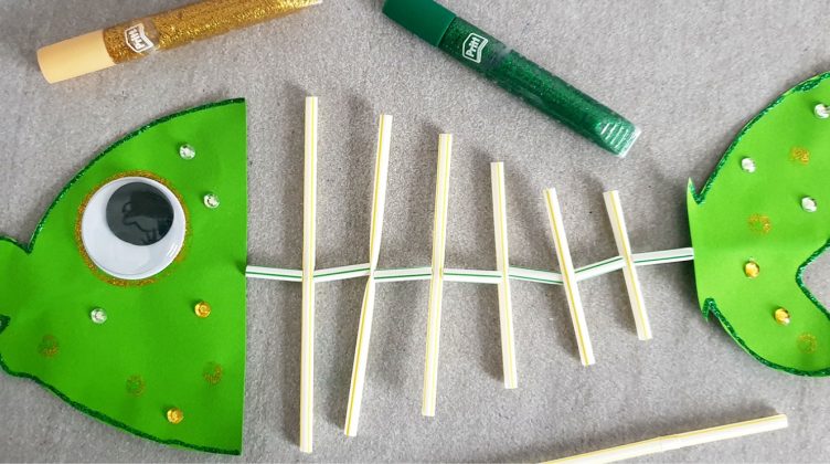 Hanging Fish Kids Craft