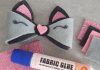 Kitty Hair Clip with Template