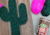 String Art Cactus