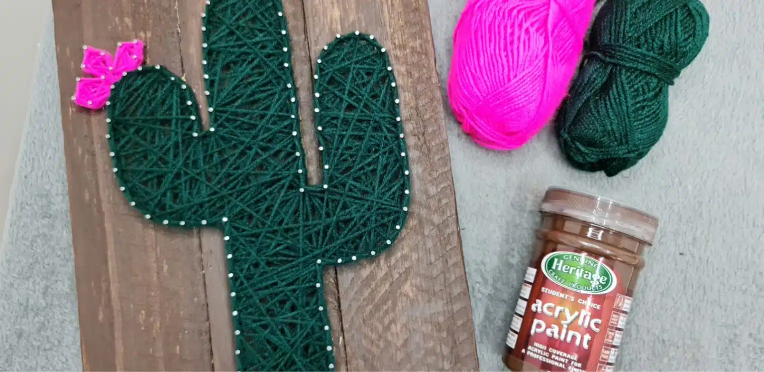 String Art Cactus