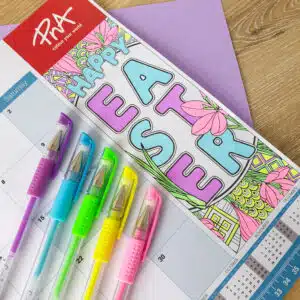 •	Croxley’s Pastel Gel Pens