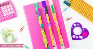 5-Minute Pen Holder for Notebooks