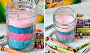 Crayon Candle