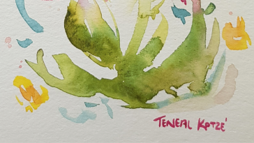 Paint a Watercolour Floral with Teneal Kotzé
