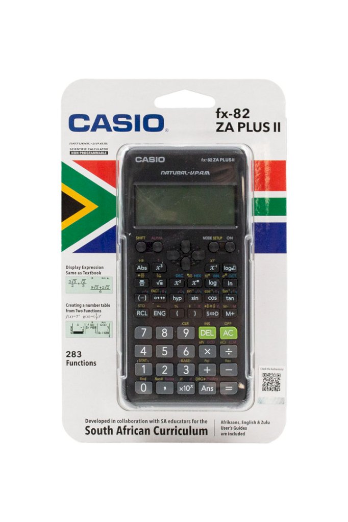 Casio Calculator Fx-82Za Plusii Scientific Bk