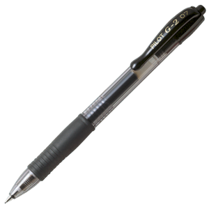 Pilot Pen Bl G2 07 Fine Retract Black