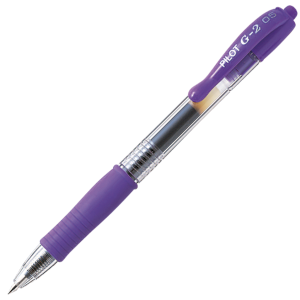 Pilot Pen Bl G2 05 X-Fine Retract Violet
