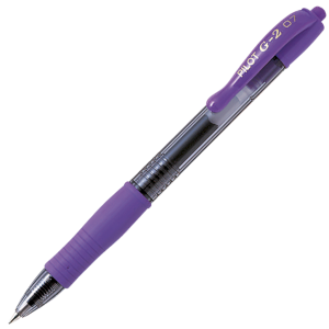 Pilot Pen Bl G2 07 Fine Retract Violet