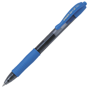 Pilot Pen Bl G2 07 Fine Retract Sky Blue