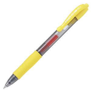 Pilot Pen Gel Retrac 0.7Mm Yellow