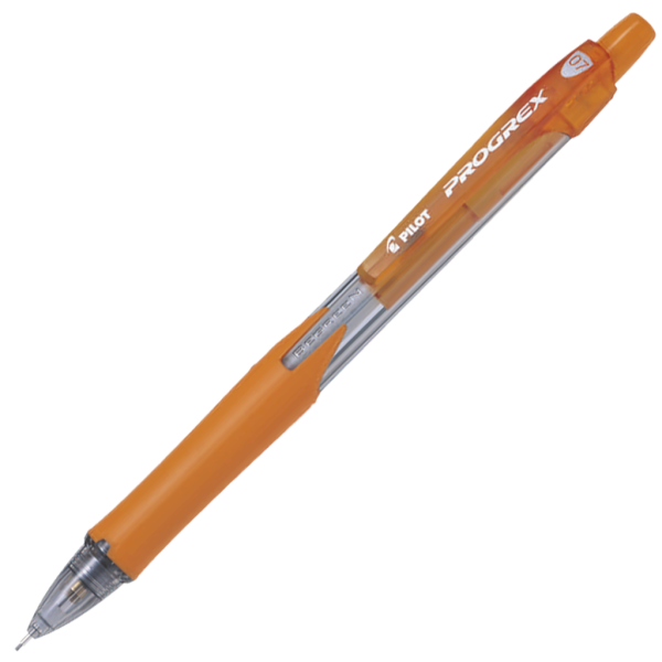 Pilot Progrex Clutch Pencil 0.7Mm Orange