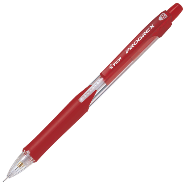 Pilot Progrex Clutch Pencil 0.5Mm Red Barrel