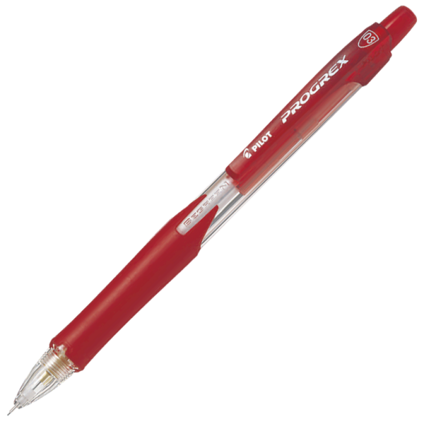 Pilot Progrex Clutch Pencil 0.3Mm Red Barrel