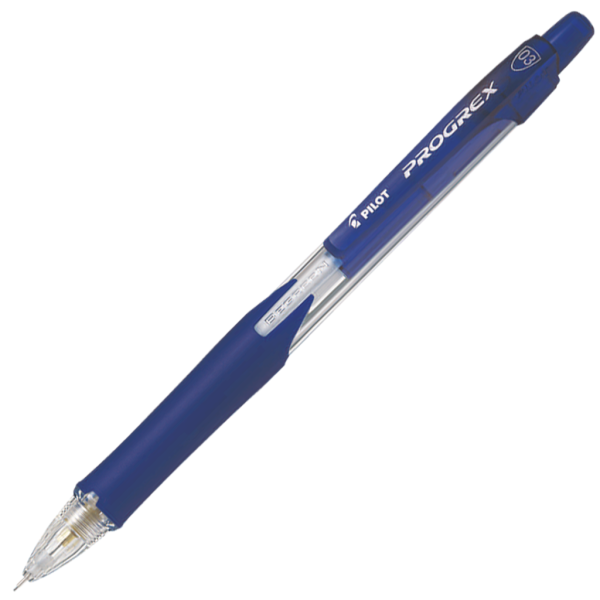Pilot Progrex Clutch Pencil 0.3Mm Blue Barrel
