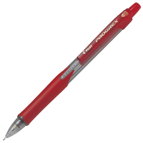 Pilot Progrex Clutch Pencil 0.9Mm Red Barrel