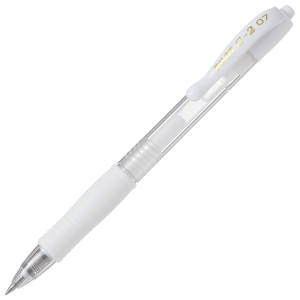 Pilot Pen Bl G2 07 Fine Retract White