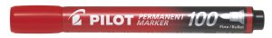 Pilot Permanent Marker Bullet Point Red