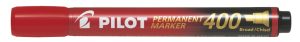 Pilot Permanent Marker Chisel Point Red