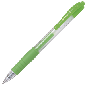 Pilot Pen Bl G2 07 Fine Retract Neon Green