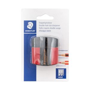 Staedtler Sharpener 2 Hole Container Tradition Carded