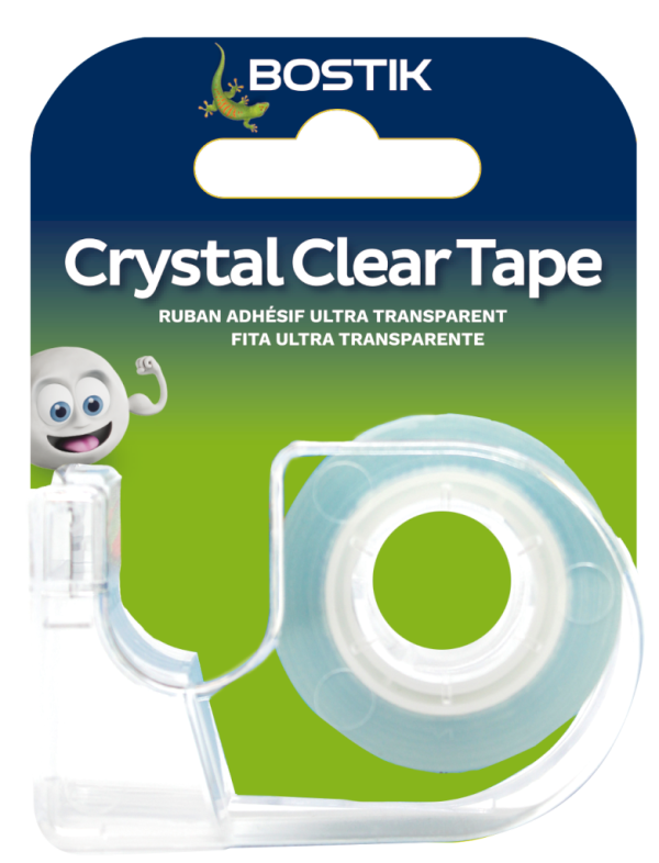 Bostik Adh Tape Crystal Clear 18X20M