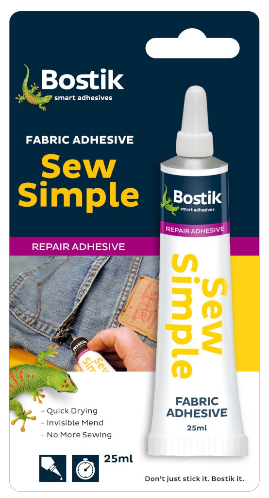 Bostik Sew Simple Fabric Adhesive 25Ml