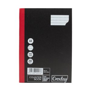 Croxley Counter Bk 3 Quire 288P F/M Jd162