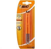 Bic Pen Clic Fine  2Up Black