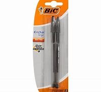Bic Pen Cristal Large 2Up Black