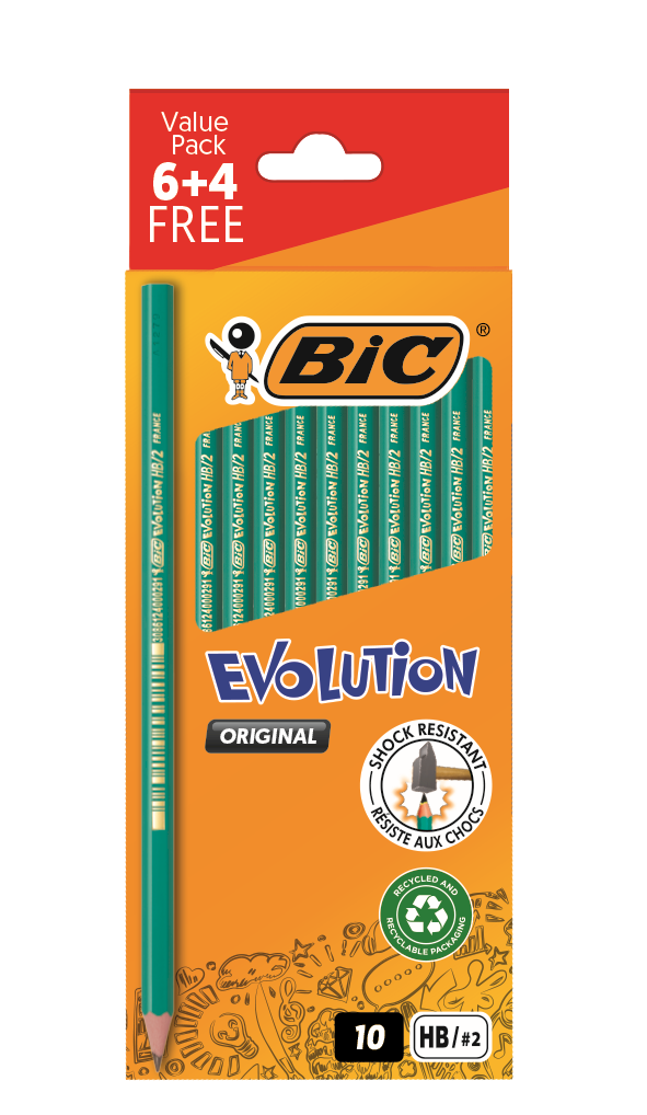 Bic Pencil Hb 650 Ecolutions 6+4