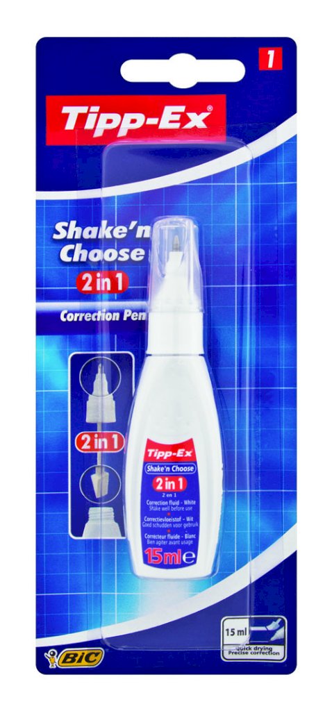 Tipp-Ex Correction Fl Shake &Amp; Choose Blister 15Ml