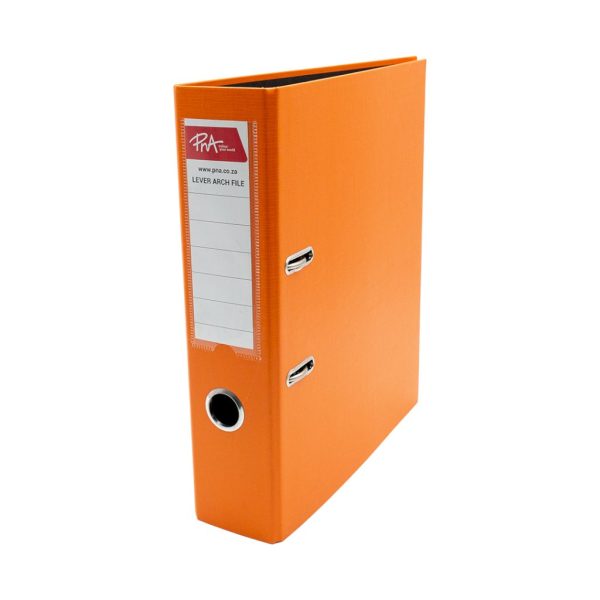 Pna File L/A A4 75Mm Pp Alpha Orange