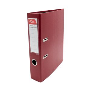 Pna File L/A A4 75Mm Pp Alpha Burgundy