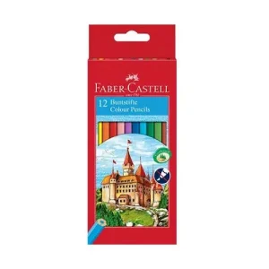 Faber Castell Colour Pencil 12S Full