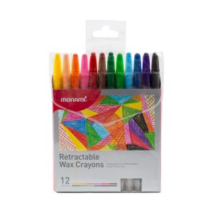 Mon-Ami Crayons Retract 12'S