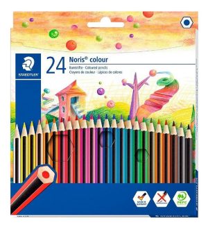 STAEDTLER NORIS COLOUR PENCILS SET OF 24