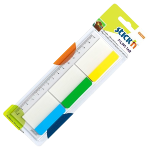 Stick'n Filing Tabs Repositionable Solid Set of 3 (30 Tabs)