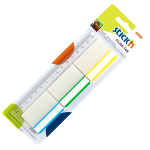 Stick'n Filing Tabs Repositionable Framed Set of 3 (30 Tabs)