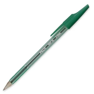 Pilot Ballpoint Pen Fine Green 0,7mm