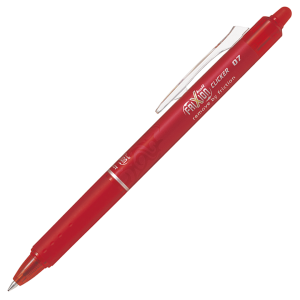 Pilot Frixion Clicker Pen Red 0,7mm