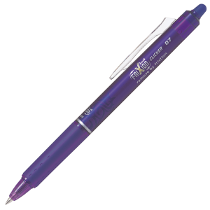 Pilot Frixion Clicker Pen Violet 0,7mm