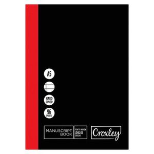Croxley Manuscript Book A5 96 Page F/M