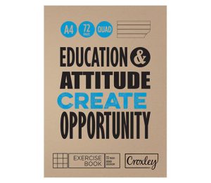 Croxley Exercise Book A4 72 Page Q/M
