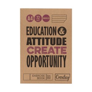 Croxley Exercise Book A4 72 Page Unruled