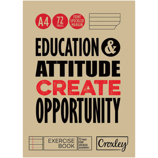 Croxley Exercise Book Speckled A4 72 Page F/M
